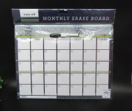 5Set Magnetic Wipe Off Dry Monthly Erase Board