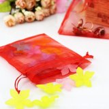 98Pcs Red Drawstring Jewelry Gift Pouches 20x14cm