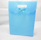 12 New Blue Gift Bag for Wedding 26x19cm
