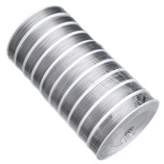 10 Rolls x 35 Meter HQ Tiger Tail Beading Wire 0.38mm