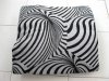 2Pcs HQ Grey Back Hemp Pillow Cushion Covers 44cm