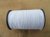 200m White Sewing Elastic Thread Cord Making 2mm Thick