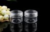 12Pcs Clear Screw Up Storage Container Boxes 30g Capacity