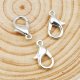 500 Silver Plated Lobster Claw Clasp 12mm size Finding 500 Silver Plated Lobster Claw Clasp 12mm size Finding