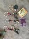6Pcs Chinese Lucky Charms Amulet Feng Shui Keyrings