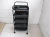 1X New Black 5 Shelves/Layer Mobile Cabinet Cart Equipment