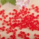 500g (3800Pcs) Bicone Beads Arylic Loose Bead 8mm Red