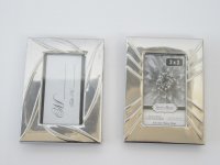 12Pcs Silver Color Picture Photo Frame Place Holder Wedding