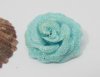 300 Blue Artificial Rose Flower Head Buds 35x18mm