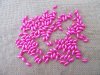 250g (1180Pcs) Pink Faux Rice Simulate Pearl Beads Loose Beads