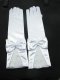 1Pair White Wedding Bowknot Bridal Gloves 37cm 1Pair White Wedding Bowknot Bridal Gloves 37cm