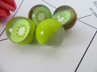 98Pcs Kiwi Fruit Rubber Bouncing Ball 30mm Dia.