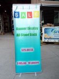 A SET New Banner Stand AD Display Stand Rack