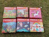 24Sets 48Pcs Boy and Girls Various Jigsaw Puzzle Wholesale