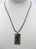 5X Men's Necklaces with Stainless Steel Pendants ne-m67