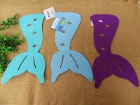 6Pcs DIY Mermaid Tail Felt Shape for Kids Art