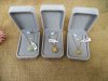 6Pcs Luxury Boxed Golden Thin Necklace With Pendant Jewellery