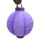 6Pcs Purple Battery Operated Paper Lanterns Wedding Party Favor