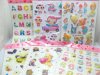 20 Sheet Assorted Lovely Cartoon Stick for Attraction