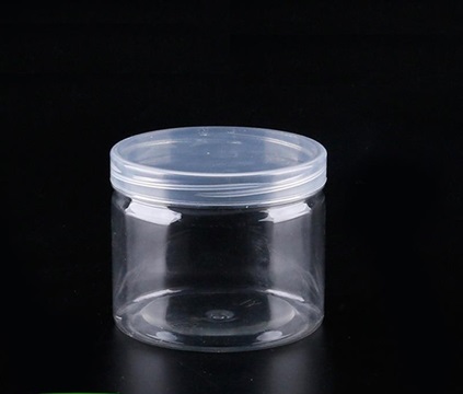 50X Clear Screw Empty PET Jars Storage Container 260ML - Click Image to Close