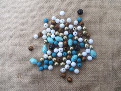 (image for) 2Packets X 127Grams Plastic Loose Beads Assorted Retail Package