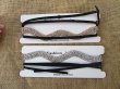 6Pcs Black Faux Diamond Chainlink Choker Necklace Fashion Jewelr (image for) 6Pcs Black Faux Diamond Chainlink Choker Necklace Fashion Jewelr