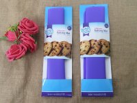 4Pcs Purple Silicone Baking Mat Kitchen Kneading Dough Baking