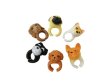 (image for) 10Pcs Trendy 3D Animal Ring Opening Animal Ring Jewelry Women