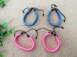 (image for) 12Pcs Fashion Leather Drawstring Bracelets Mixed