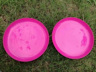 4Pcs Pink Unicorn Frisbee Flying Disc Outdoor Beach Game