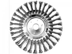 1x 8 Inch Steel Wheel Garden Weed Brush weeding wheel
