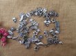 (image for) 250g Antique Metallic Plastic Beads Pendants DIY Jewellery Craft