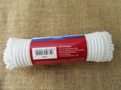 (image for) 10Pcs x 15.2Meter White Braided Strong Clothes Washing Line Wire