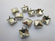 (image for) 4x500Pcs Silver Color Pyramid Studs 7x7mm Leather Craft