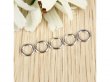 2x500Pcs Antique Silver Jump Ring Jumprings Jewelry Finding 8mm
