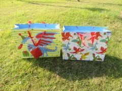 (image for) 10Pcs Dragon Design Paper Shopping Bag Gift Bag w/Packing Gift