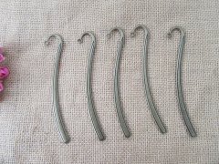 20Pcs Bronze Color Plain Carved Hook Metal Bookmarks 20Pcs Bronze Color Plain Carved Hook Metal Bookmarks