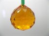 20X Golden Lead Crystal Ball for suncatcher 20x25mm