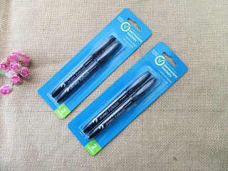 (image for) 6Sheets x 2Pcs New Permanent Markers Office Home School Supplies