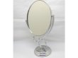 1X New Pedestal Oval Makeup Mirror Double Sided 29.5cm High (image for) 1X New Pedestal Oval Makeup Mirror Double Sided 29.5cm High