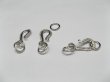 10 Metal Chain Clasps S Hook O Ring Jewelry Finding (image for) 10 Metal Chain Clasps S Hook O Ring Jewelry Finding