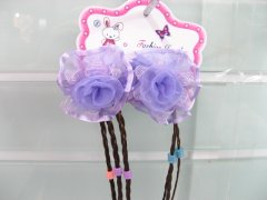 (image for) 1Pc Chic Designer Hair Clips,Rhinestone Floral Clip