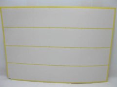 (image for) 100Sheets X 28Pcs Blank Self Adhesive Paper Label Stickers