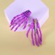20Pcs Funny Skull Skeleton Hand Bone Claw Hair Clips Hairpins