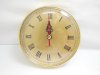 10Pcs Golden Edged Clock Face with Movement 10Pcs Golden Edged Clock Face with Movement