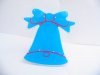 1Pc Blue Bell Earring Ear Stud Display Stand Holds 6prs