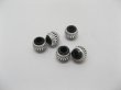 20pcs Black Silver Carved Lantern Aluminum Beads Fit European Be (image for) 20pcs Black Silver Carved Lantern Aluminum Beads Fit European Be