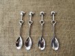 4Pkts X 2Pcs Tea Coffee Drinking Spoon Heart Teaspoon Wedding (image for) 4Pkts X 2Pcs Tea Coffee Drinking Spoon Heart Teaspoon Wedding
