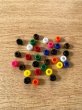 (image for) 260Pcs Pony Beads 11.5mm Dia Mixed Color Jewelry Making