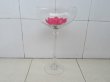 (image for) 4Pcs Wine Glass Flower Vase 35cm High Wedding Favor